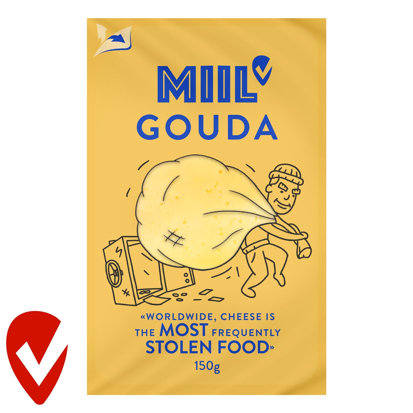 Miil Szeletelt gouda sajt 48%
