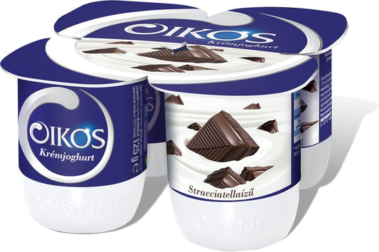 Danone Oikos Görög stracciatellaízű élőflórás krémjoghurt (4x125g)