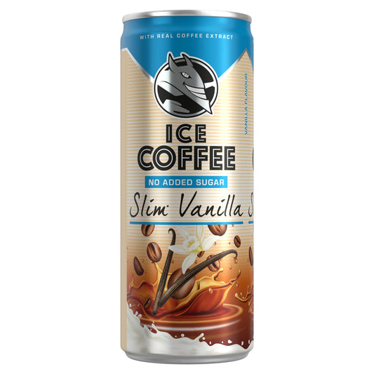 HELL Ice Coffee Slim Vanilla, vaníliaízű