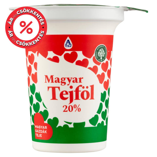 Magyar Tejföl 20%-os félzsíros tejföl