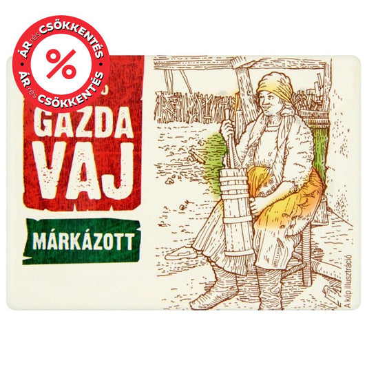 Gazda Márkázott vaj