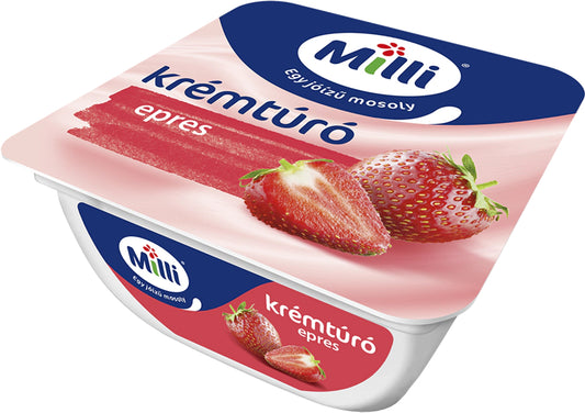 Milli epres krémtúró