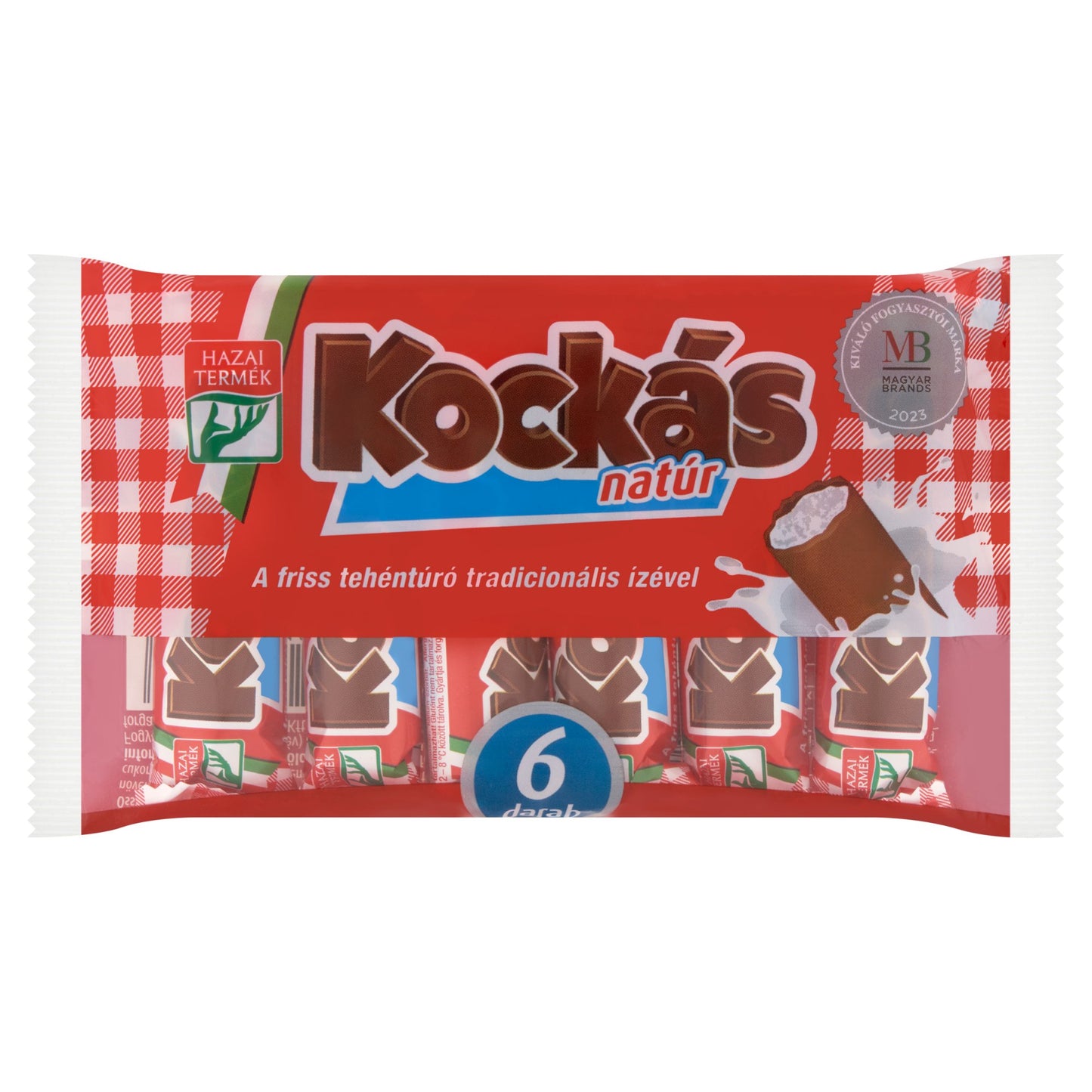 Kockás Túrórúd Multipack 6x30g