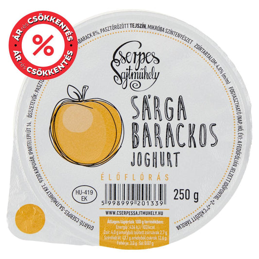 Cserpes Sárgabarackos joghurt