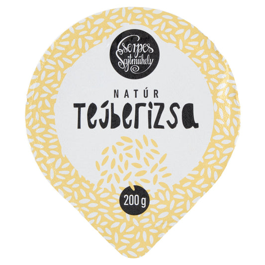 Cserpes Tejberizsa natúr